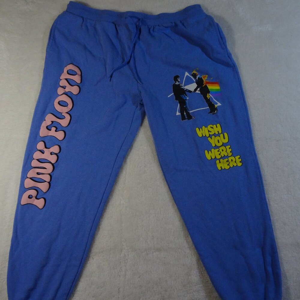Pink Floyd Officially Licensed Wish You Were Here Men's Graphic Sweatpant 44/46